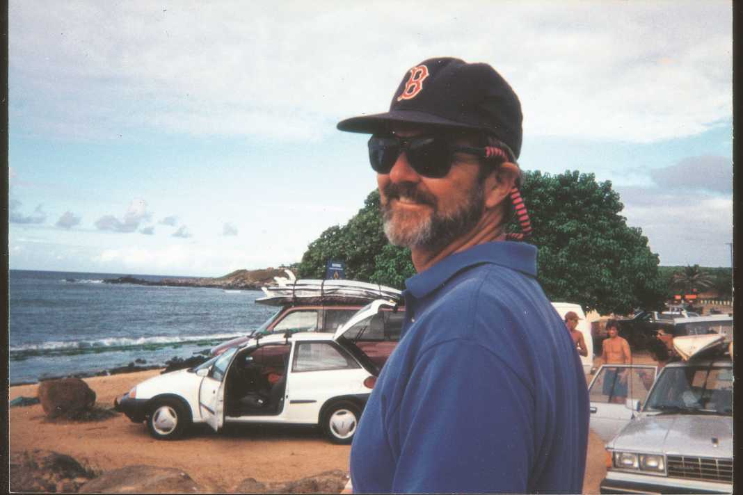 Barry Spanier in Hookipa, Maui, Hawaii