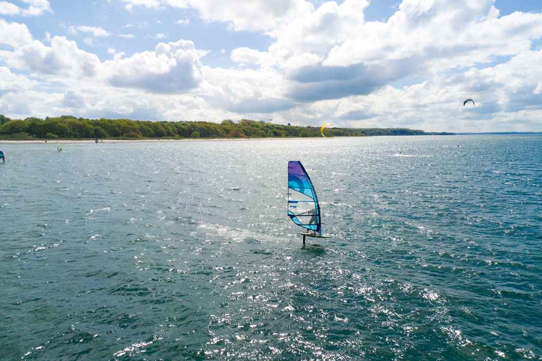 Gröhnwohld with a light westerly wind