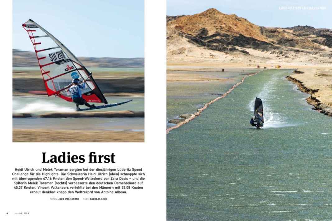 Women were the main focus of the Lüderitz Speed Challenge