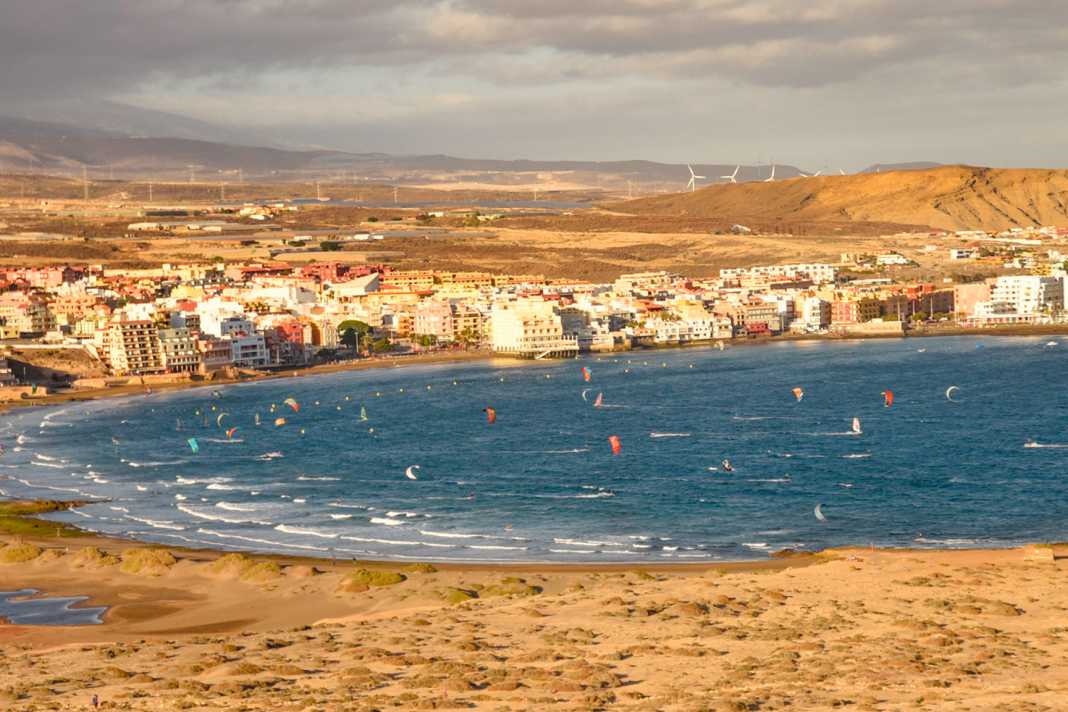Die Bucht von El Medano