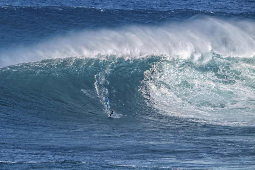 Riding big waves is the driving force behind the delicate New Caledonian.