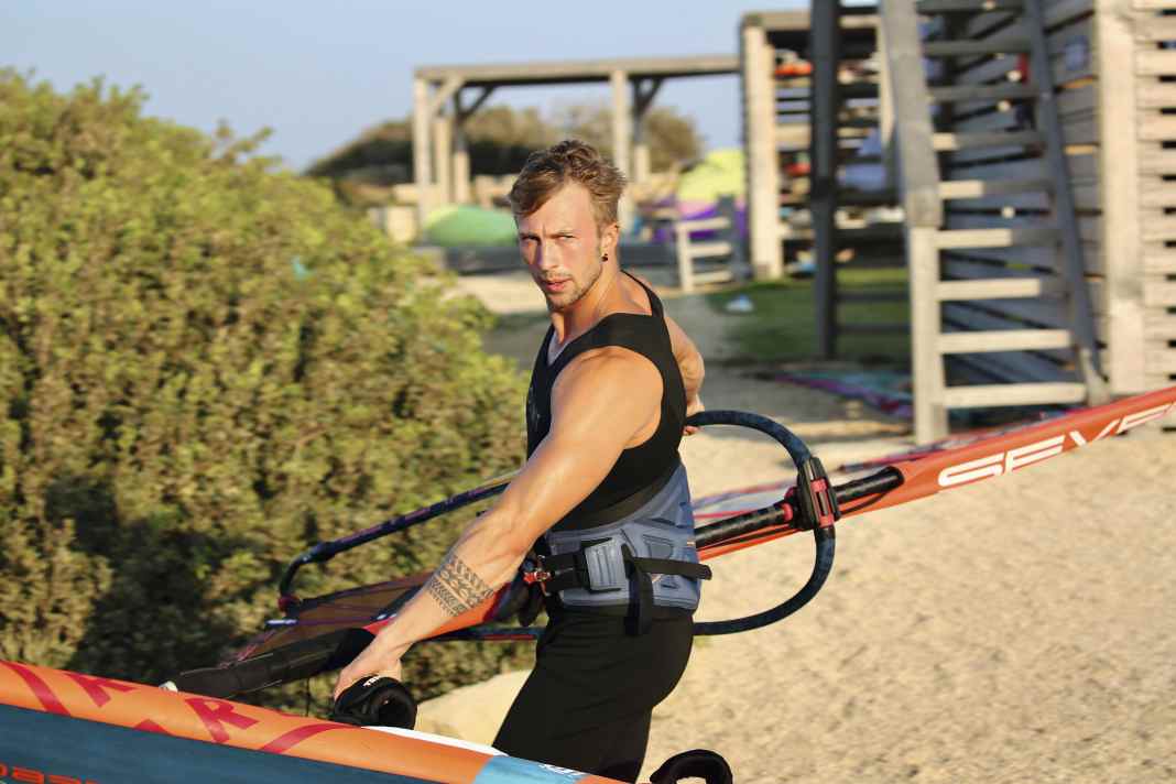 Meiky Wieczorek, 29 years old, a Bavarian on Karpathos.