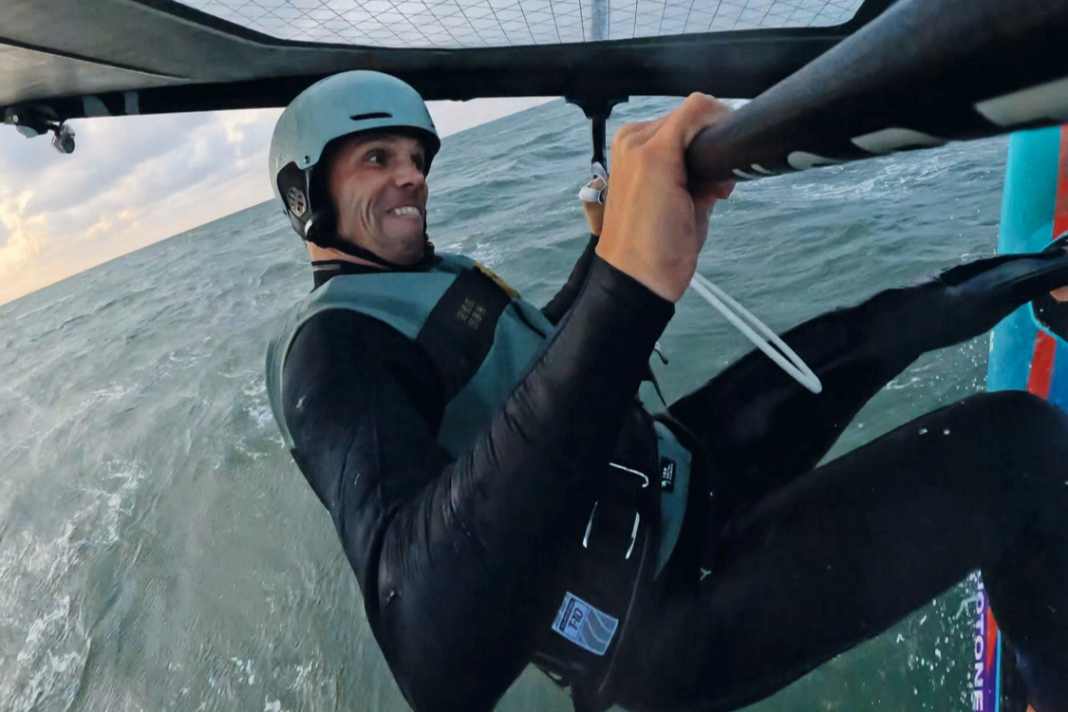 Funny Faces: Mart Kuperij haderte auf dem Weg zum Frontloop nicht mit an seiner Mimik