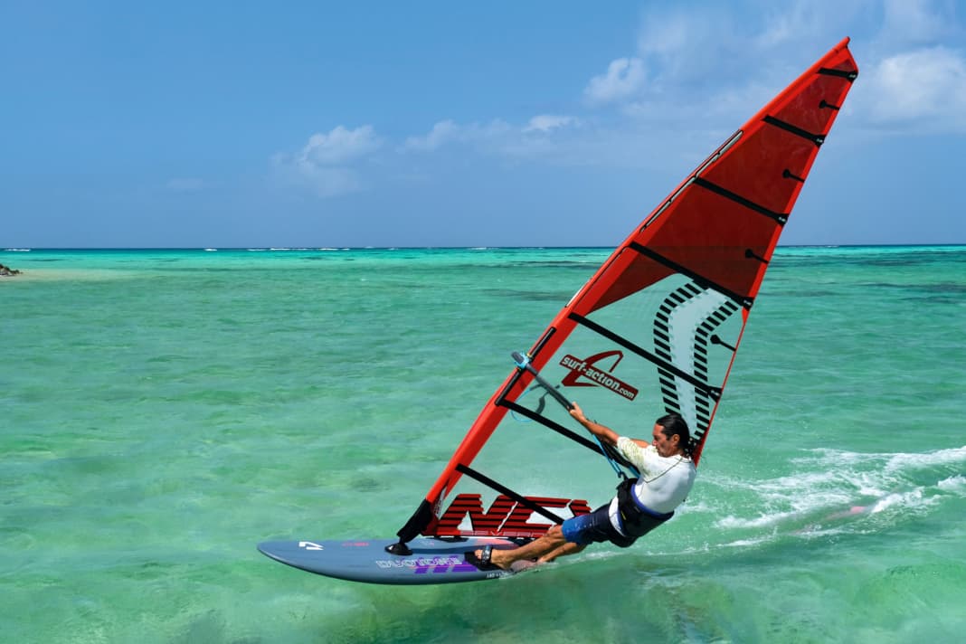 The Severne NCX 7.2 in the surf test