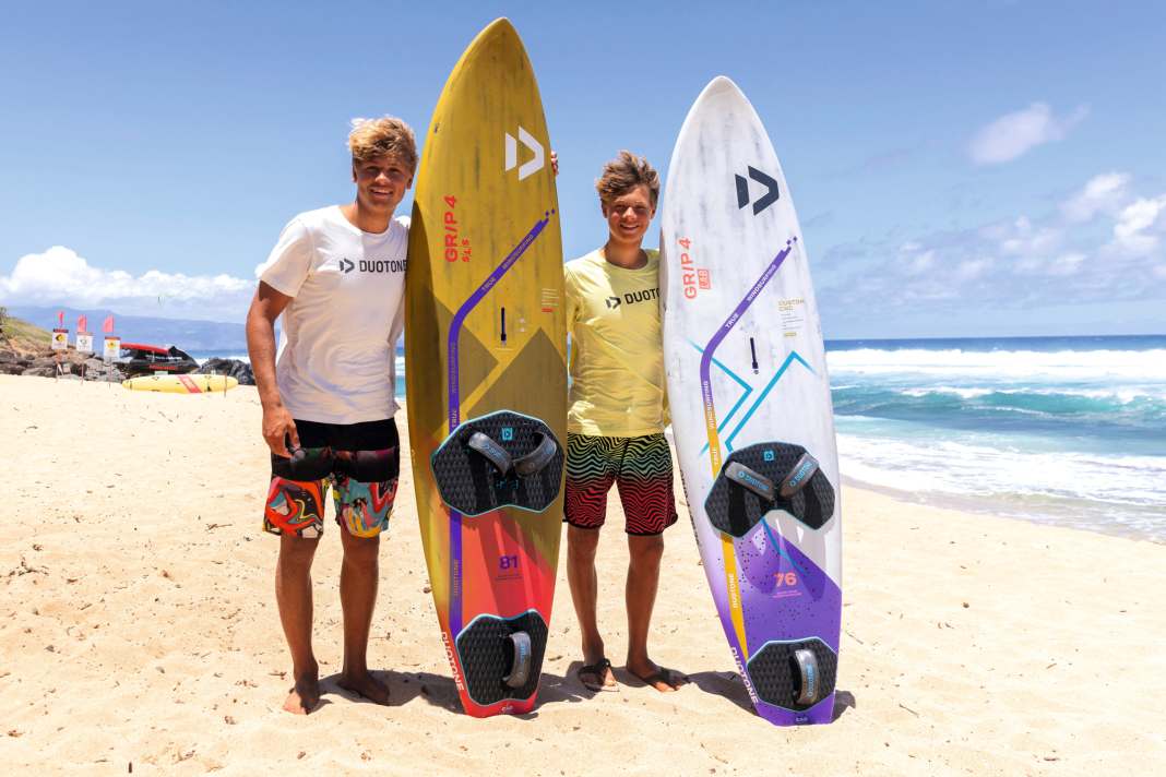 Marlon und Leon Maethner: Von Kiel nach Maui - und bald in den World Cup?