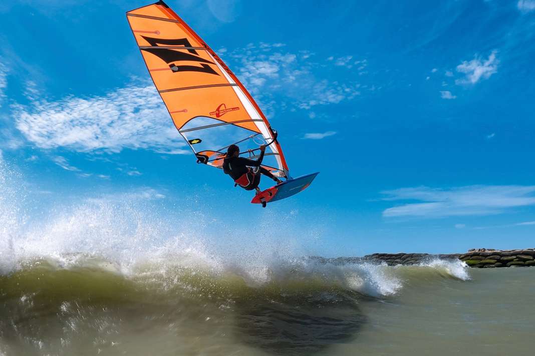 Langebaan war mit sanfter Welle und Flachwasser ein ideales Revier für den Test der Freemoveboards