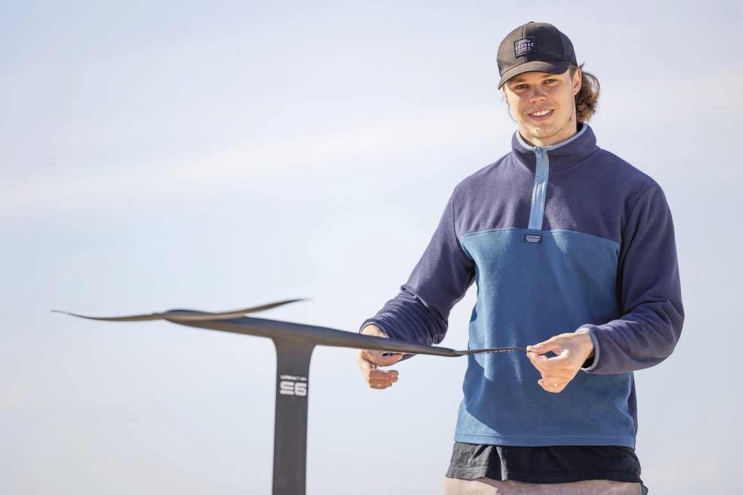 Lars Poggemann gehört zur Spitzengruppe im Deutschen Windsurfcup und will auch im Worldcup angreifen.
