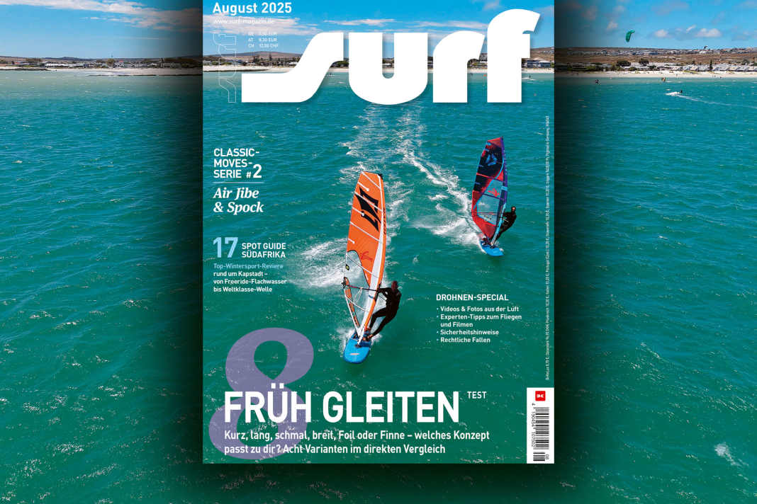 Ein Drohnen-Bild aus Südafrika - gleich zwei Themen im Cover vereint. Pilot und Fotograf war Chef-Tester Stephan Gölnitz