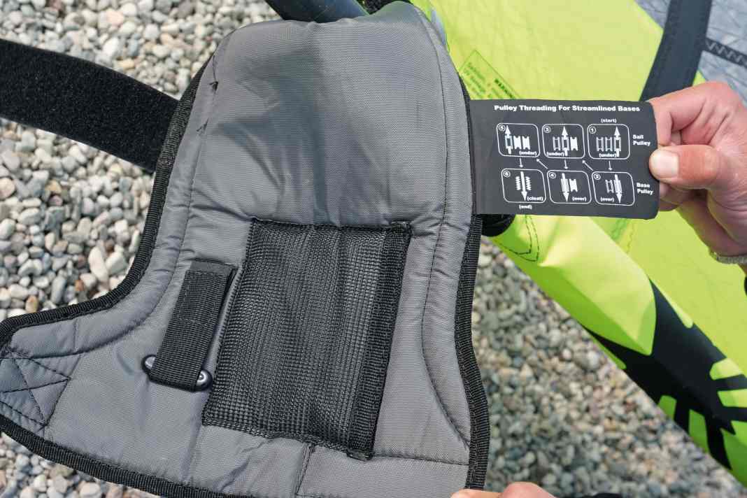 Erwartungsgemäß die meisten „Klicks“ heimst bei den Detailfotos das Ezzy ein: Der Mastprotektor ist sehenswert...