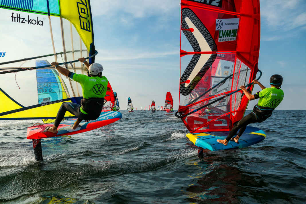 Der letzte Tourstopp im Windsurf-Cup ist gleichzeitig auch die EM im Formula Windsurfing