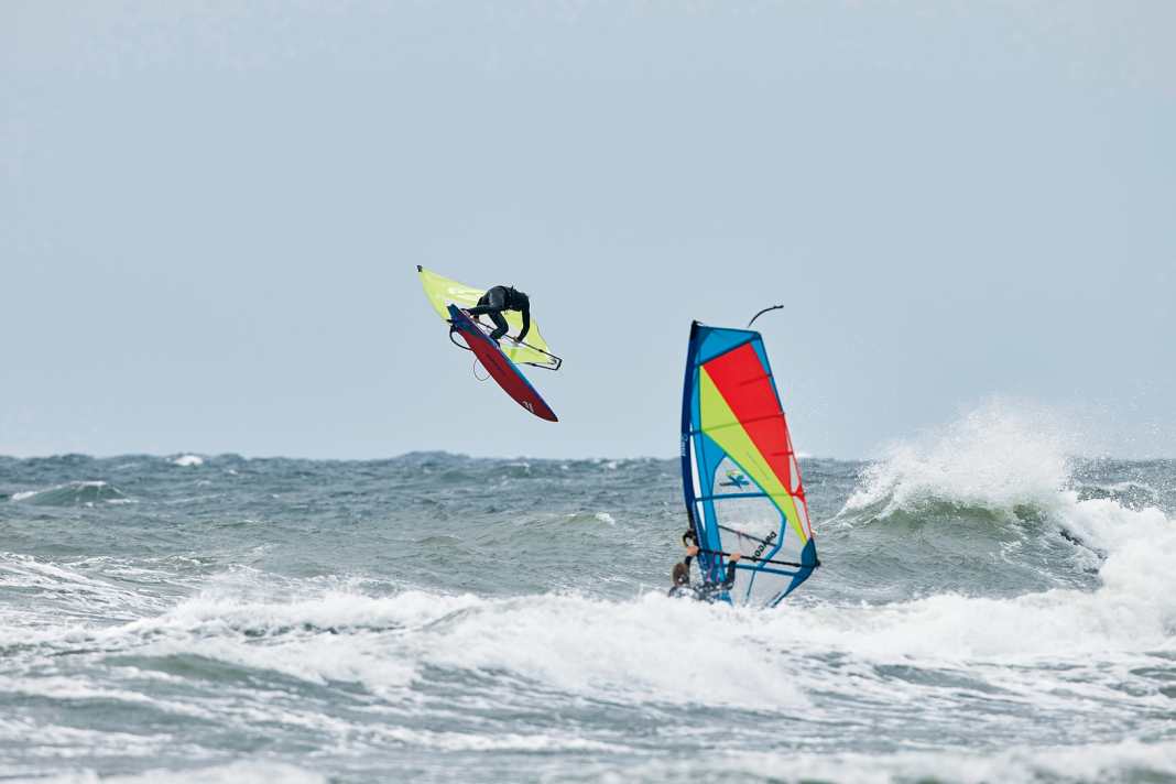 Good turning characteristics are only half the battle on the North and Baltic Seas. Good acceleration and early planing are important for jumping