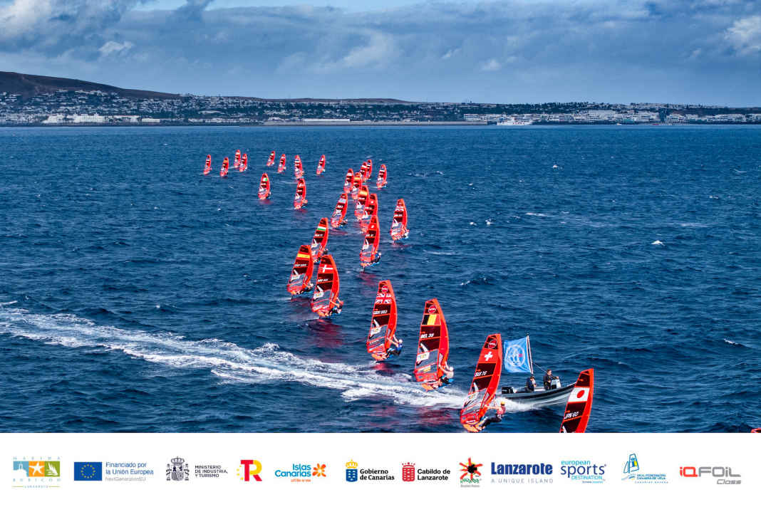The best pictures of the iQFoil Games on Lanzarote