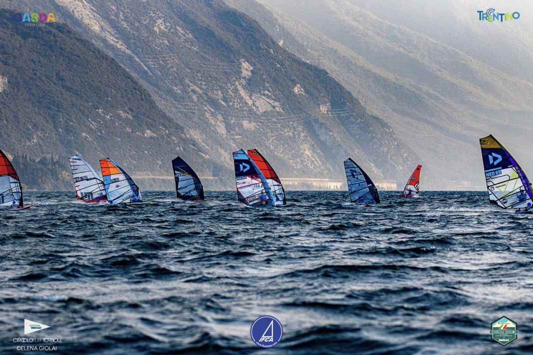 Lake Garda once again provided perfect conditions.