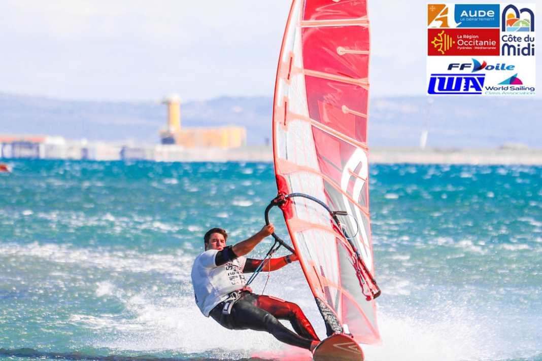 Cedric Bordes hat in La Palme einen neuen Bestwert inder Kategorie "Open Sea" gefahren