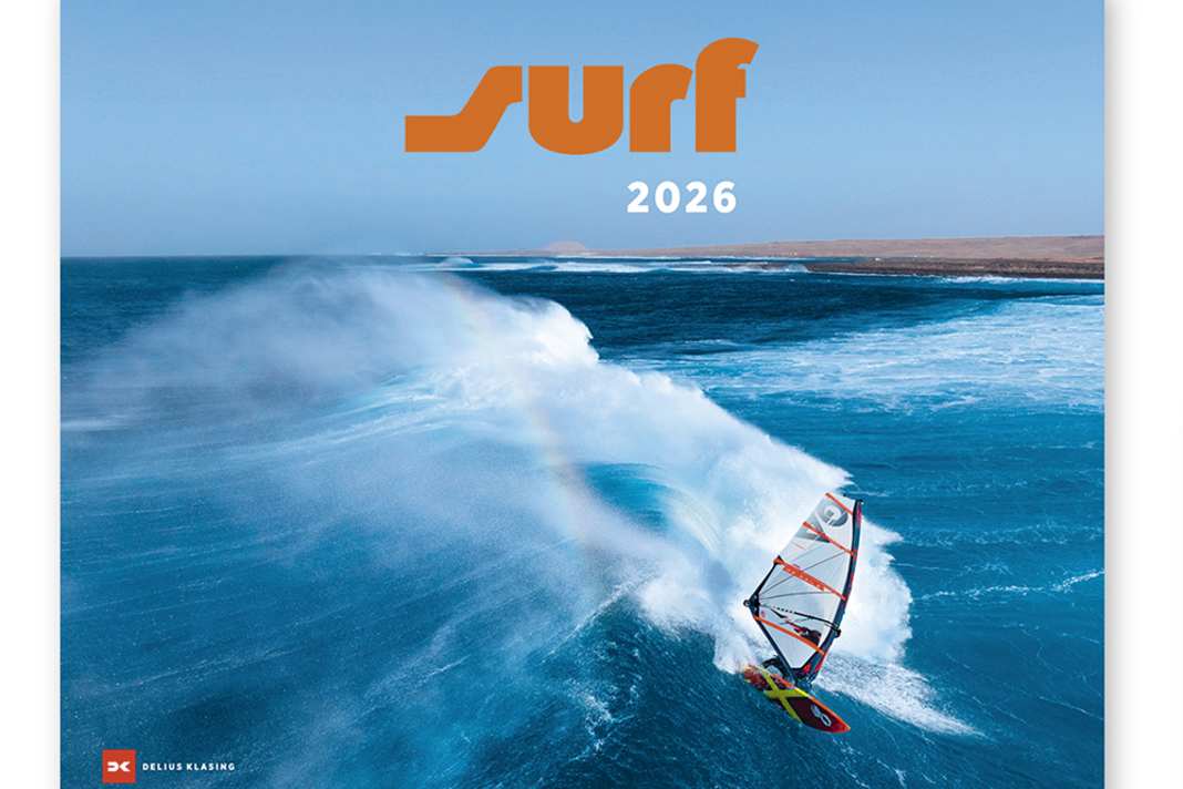 Thomas Traversa ist der Cover-Held des neuen surf-Kalenders