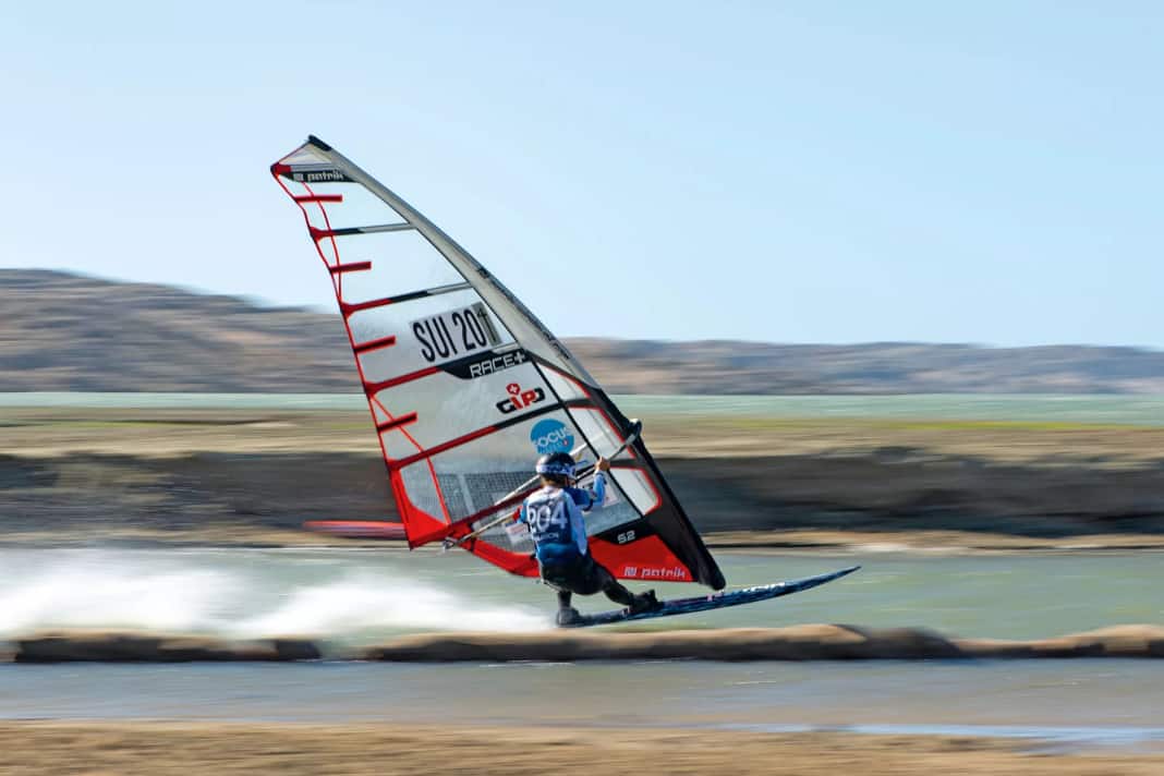 Heidi Ulrich set the world speed record with an outstanding 47.16 knots.