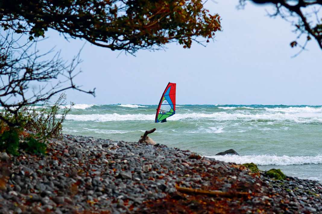 Møn offers waves and flat water