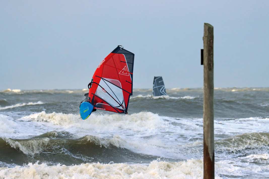 GunSails Seal 4,7 im surf-Test