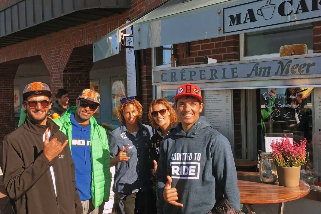 "Almost all of our employees surf - and if they don't, we teach them," emphasises Mario.