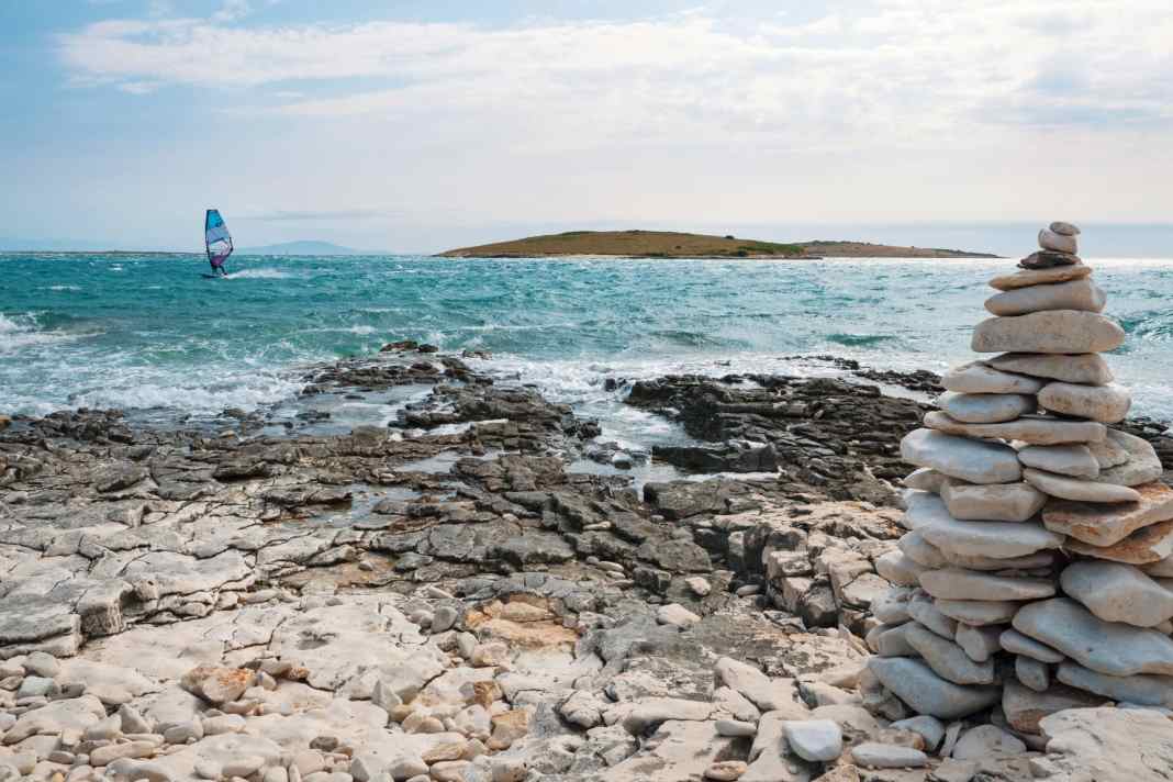 Premantura bei Bora. Startpunkt ist am Campingplatz Stupice