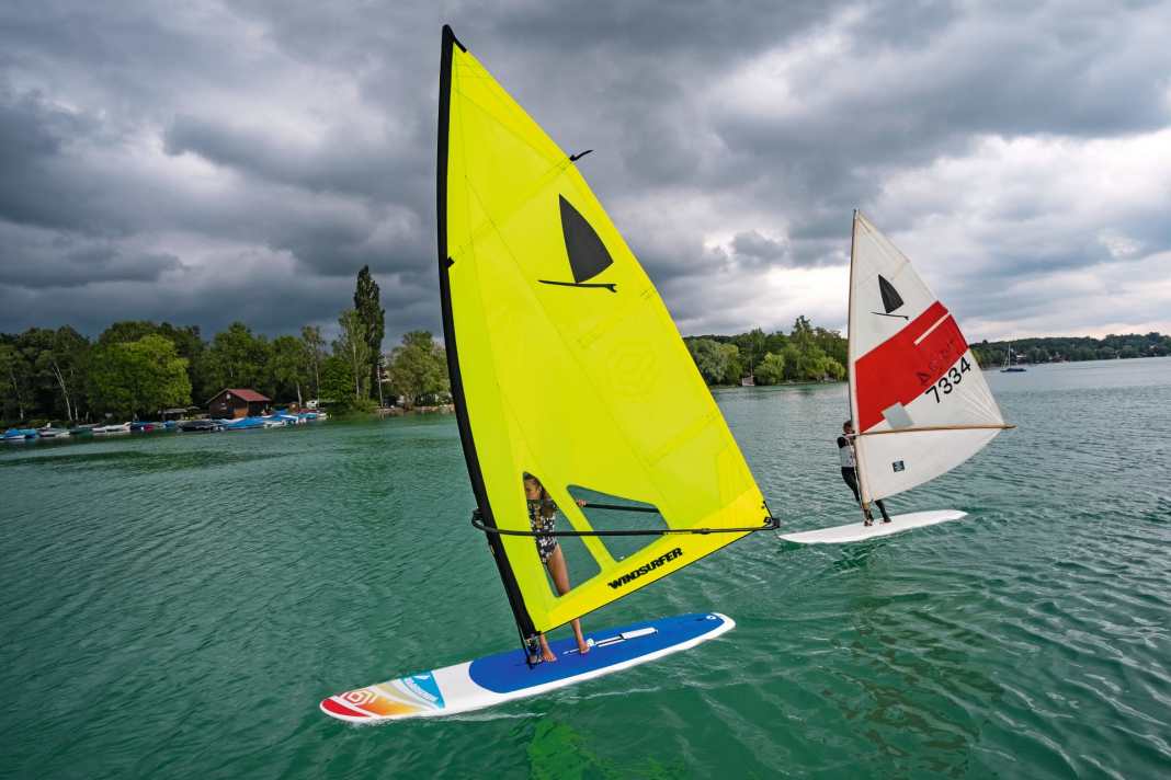 Zeitreise: Windsurfer 1975 gegen Windsurfer LT 2020