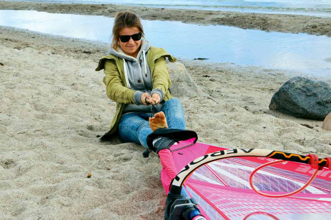 Vor allem das Segeltrimmen ist für viele Frauen nervig.