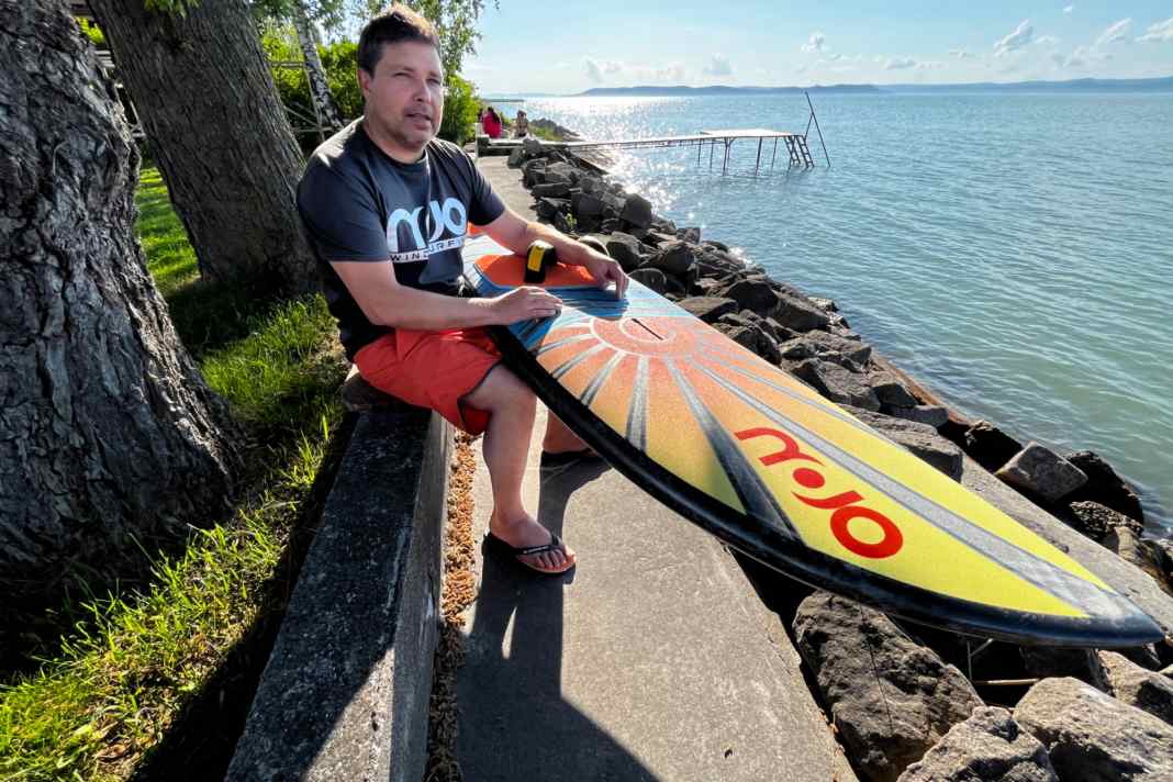 Bertalan Csik is one of five employees at Mojo