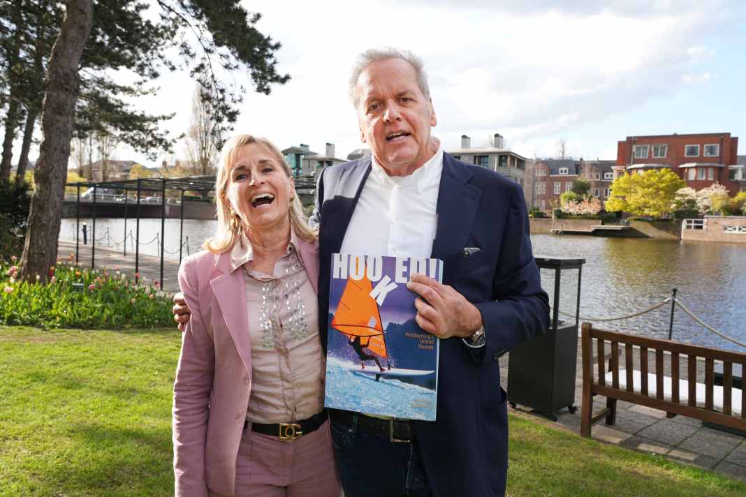 Club Mistral Gründerin Yola Bichler und Verleger Adoi Huisman