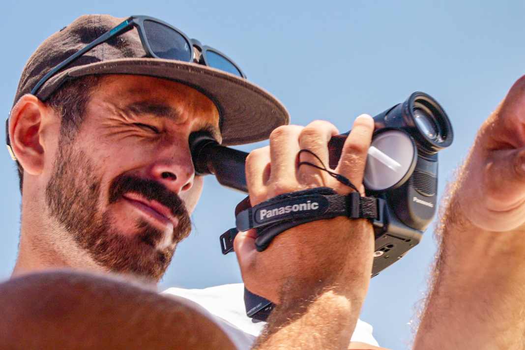George Grisley behind the lens.