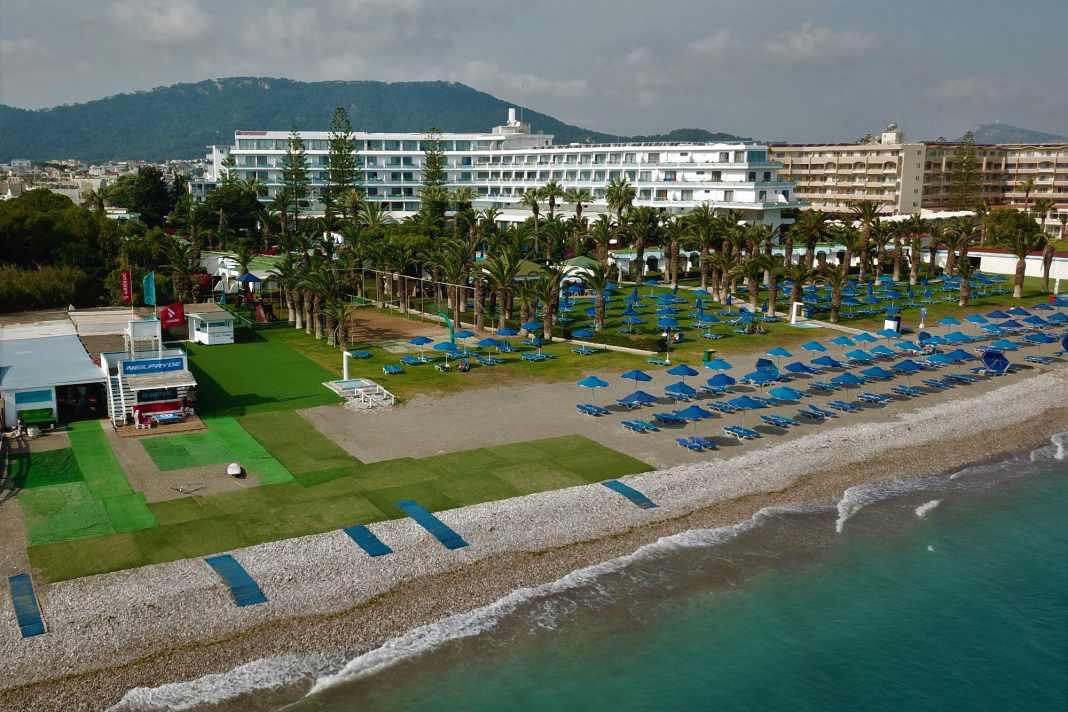 Das Hotel Blue Horizon auf Rhodos bot beste Trainingsmöglichkeiten.