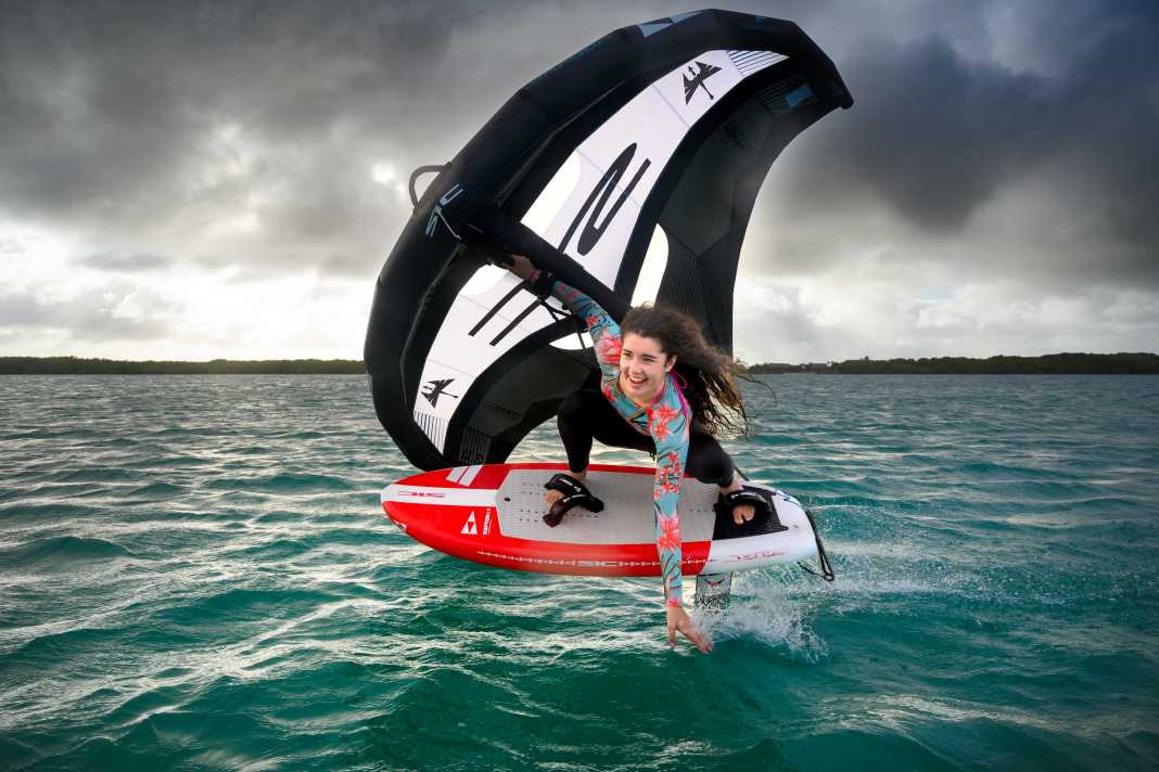 The Dragon Wing is available in sizes from 3.0 to 7.0 square metres