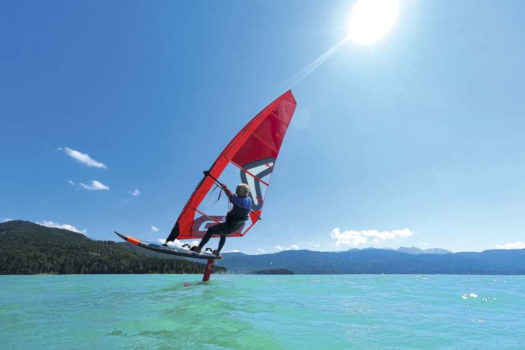 The Severne Alien flies with almost extraterrestrial stability - a mature freeride foilset.