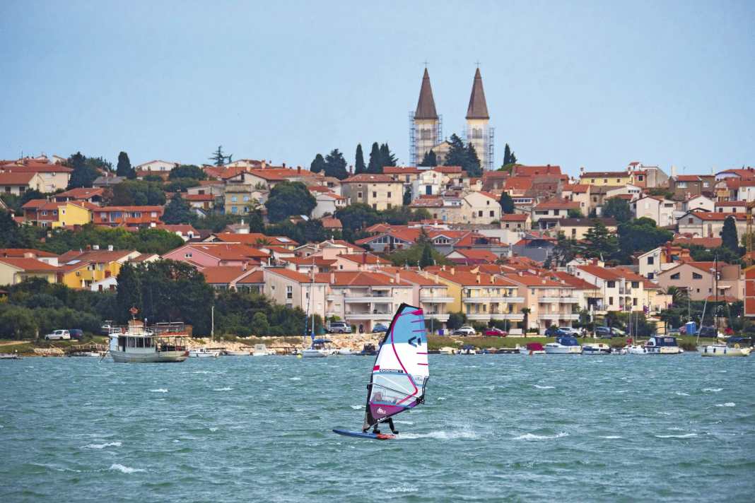 From October to December, Istria is empty, warm and windy