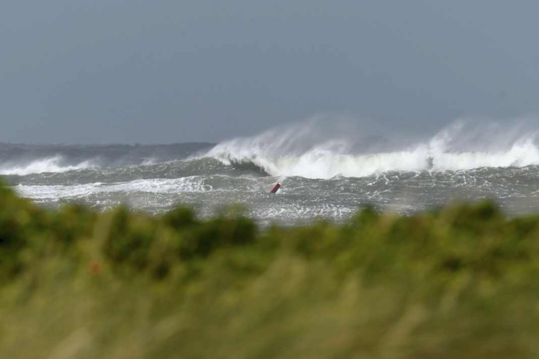 At the beginning of August, a heavy summer storm created conditions that are normally only experienced in winter
