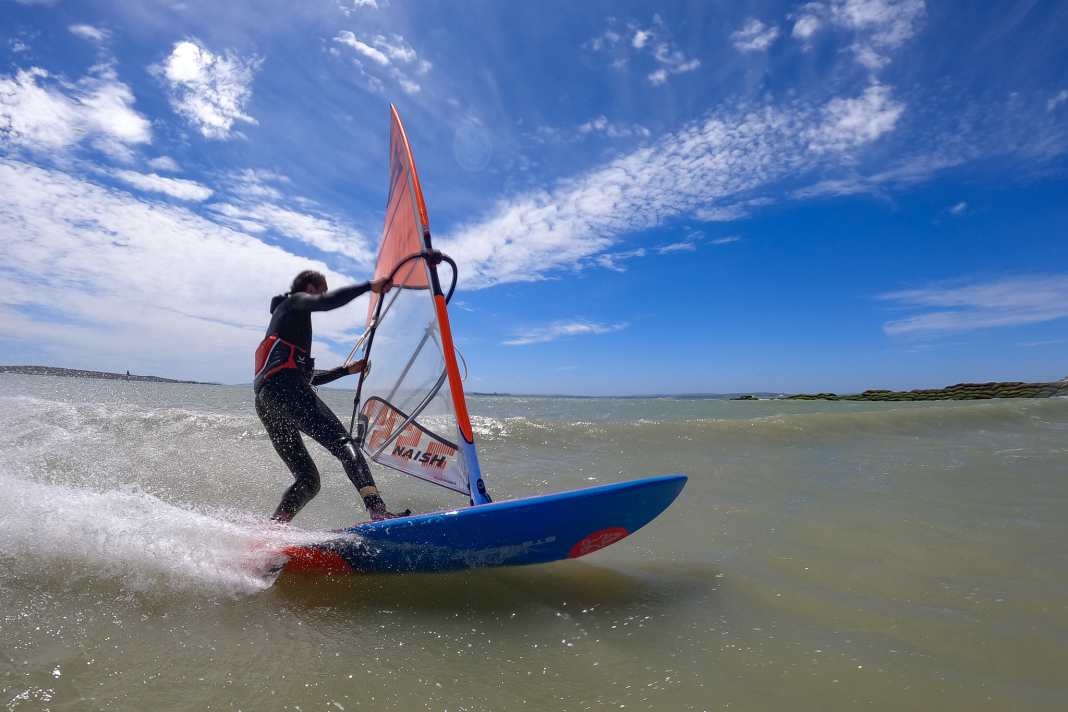 The Starboard Kode turns super tight.