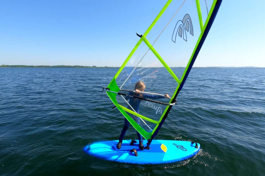 The Ascan Pro Rigg 2.5 in the surf test