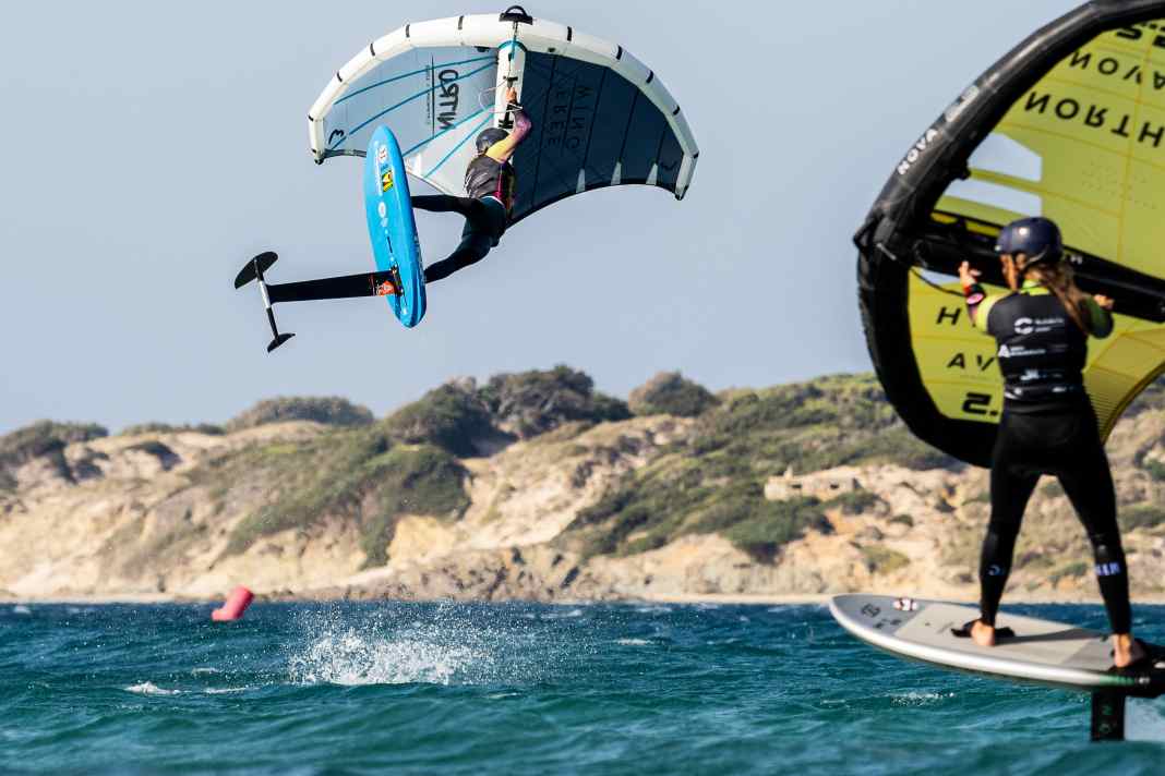 In Tarifa wurde gleich am ersten Tag die komplette Entscheidung bei den Damen ausgefahren