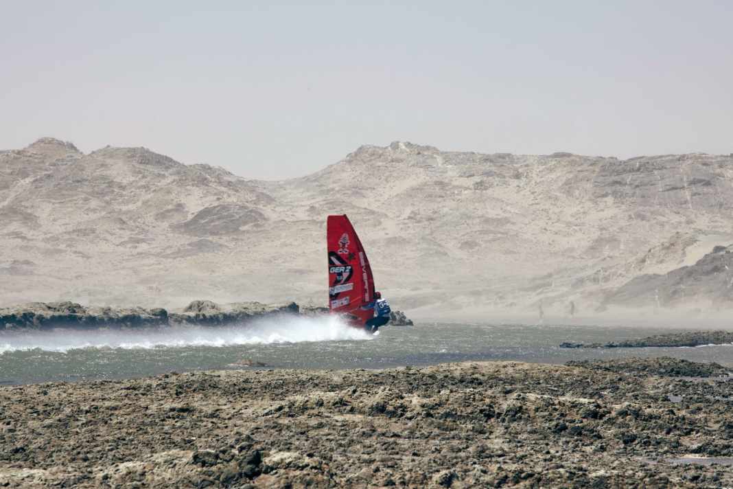 Next week there is the chance of record conditions in Lüderitz