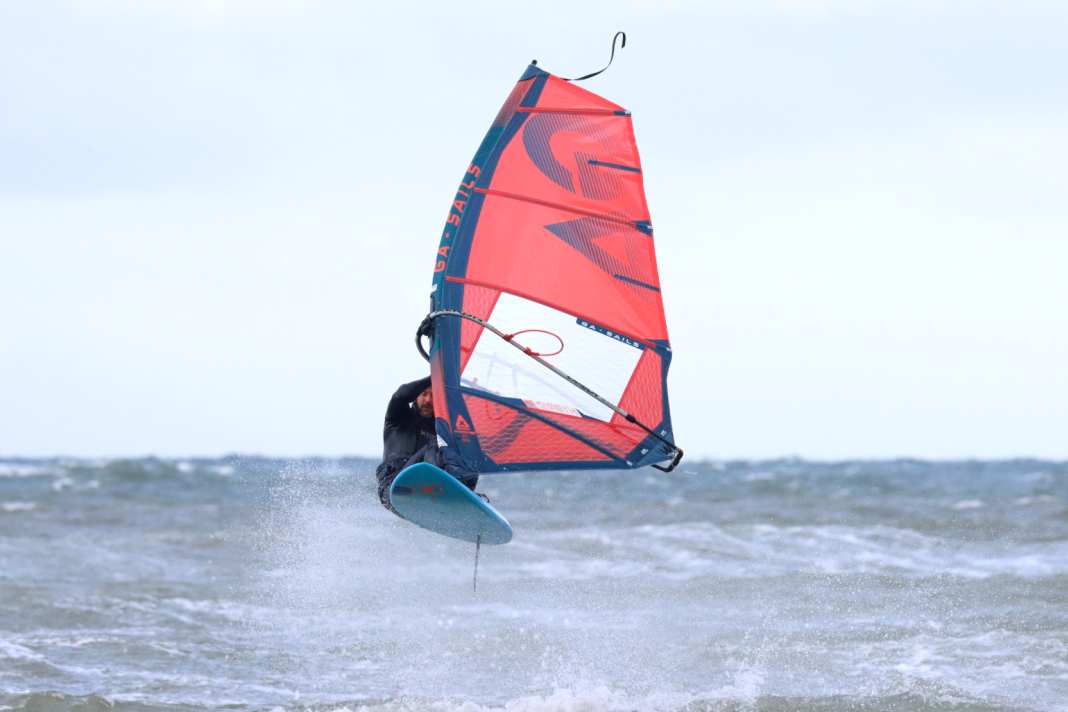 Das GA Sails Hybrid im Test auf der Ostsee