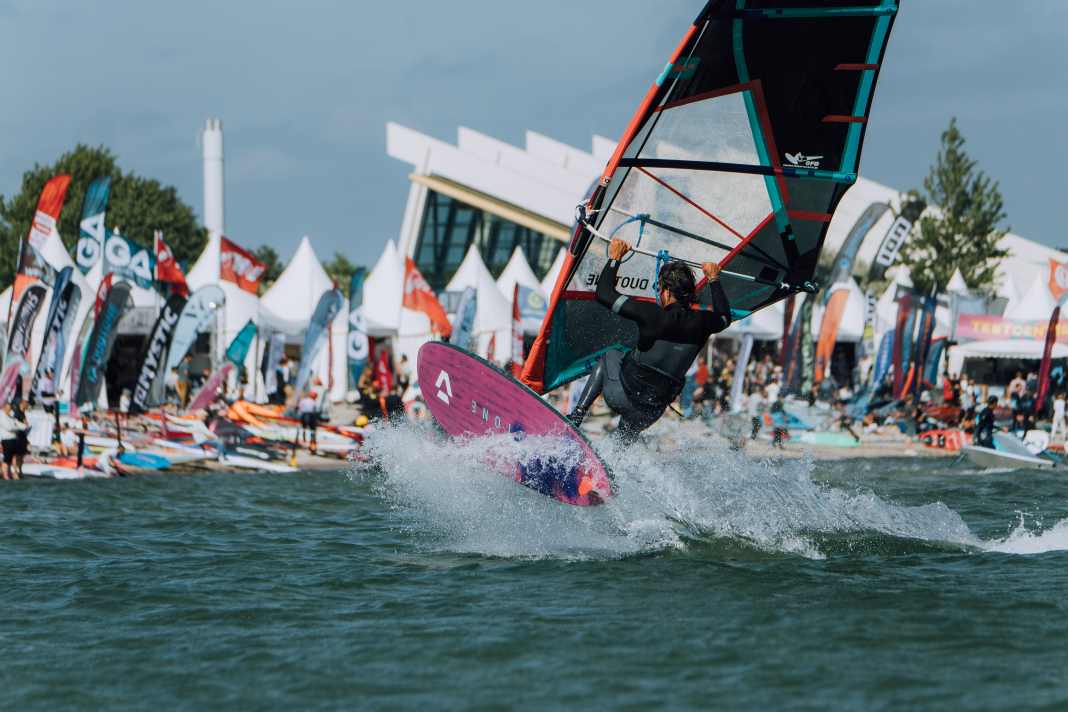 Freestyle Action vor dem Festival-Gelände