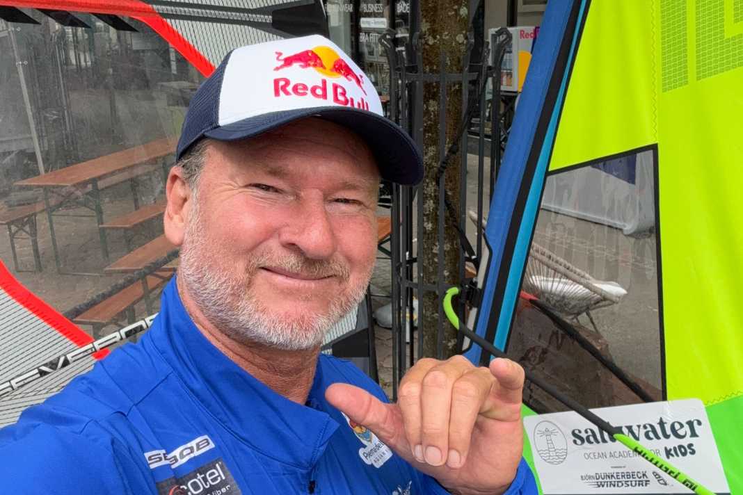Björn Dunkerbeck ist der Schirmherr der Saltwater Kids.