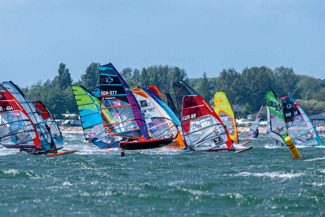 Up to 50 amateur and professional racers take to the track at the ROTS at the same time.