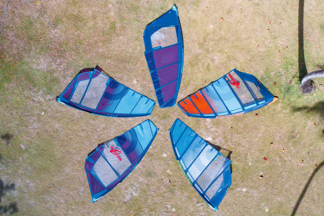 The sail family from wave to freeride at a glance. Which sail suits me?