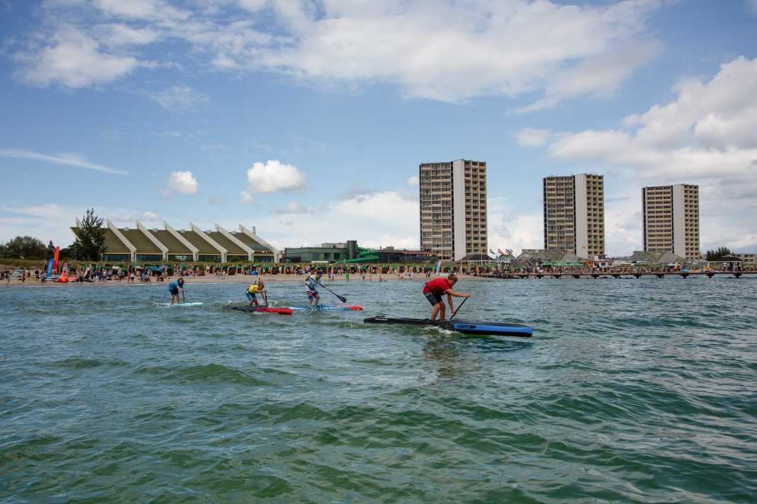 Lots of exciting races at the SUP & Wingfoil Festival on Fehmarn