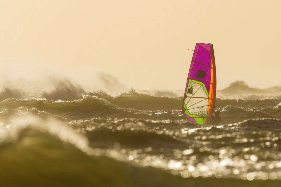 In the south-west of England, it's always worth getting out there. Just like on this day, when the winter light made the hearts of windsurfers leap in the icy westerly wind.