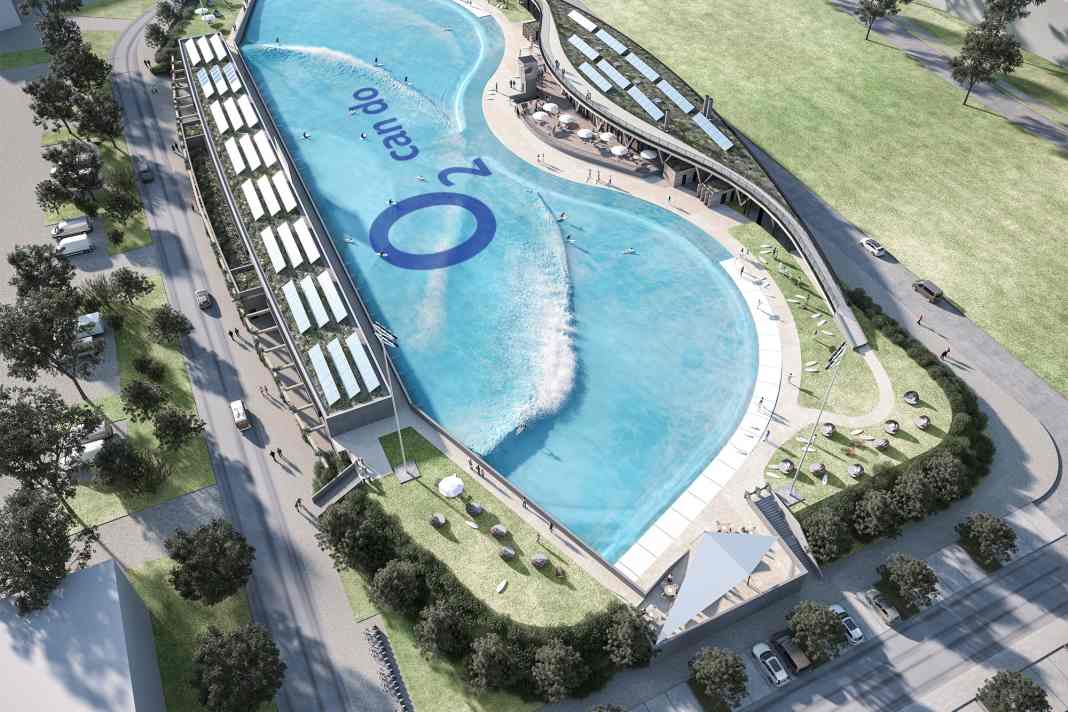 This is what the wave pool near Munich should look like one day