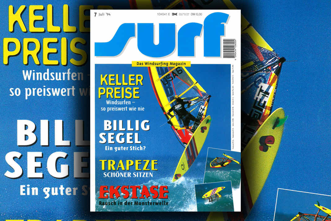 Well, who's that gyrating? A young Josh Stone on his first surf cover, photographed by Sylvain Cazenave