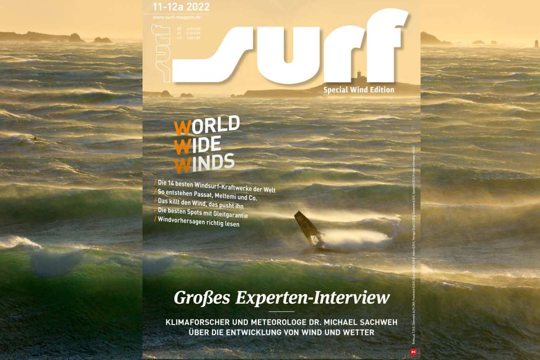Im surf-Sonderheft "World Wide Winds" erklären wir die wichtigsten Windsysteme der Welt.