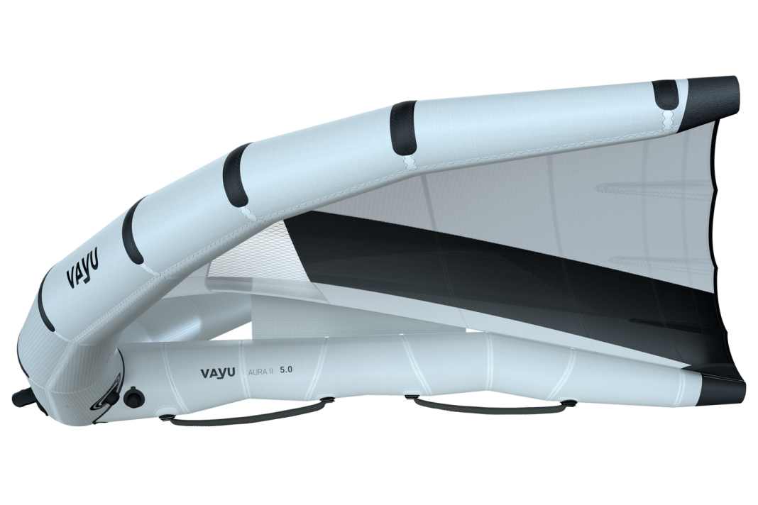 Der Vayu Aura 2 Wing kann wahlweise mit weichen Griffen,...