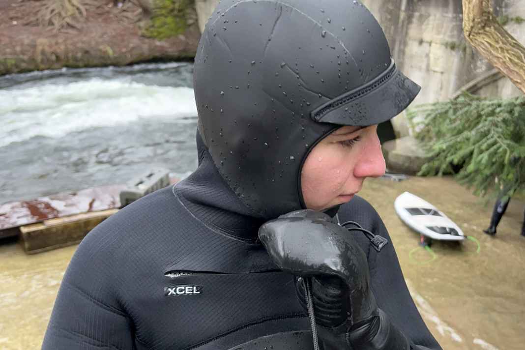 Schotten dicht und gute Handschuhe, dann verlieren auch vier Grad Wasser den Schrecken.